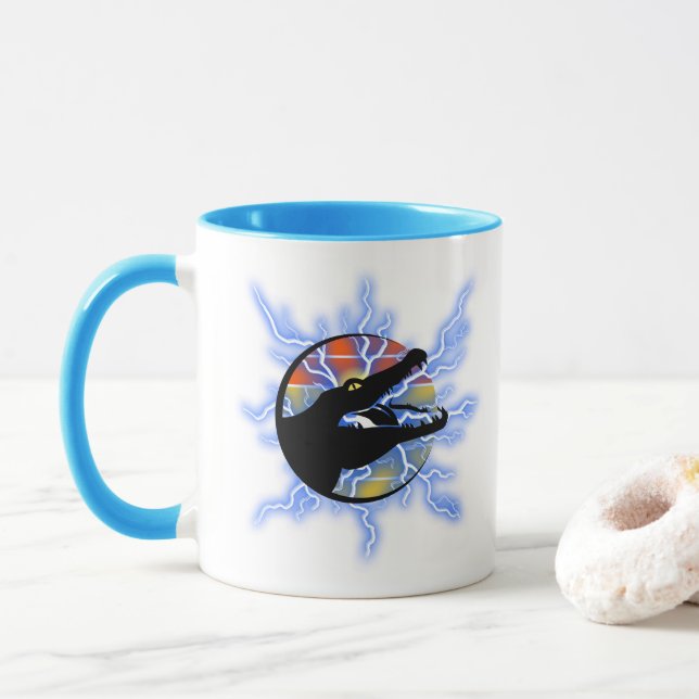  Crocodile Mug (With Donut)