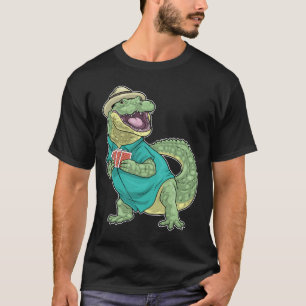 Crocodile Poker Poker cards Card game T-Shirt