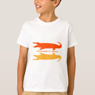 Crocodile Reflection (Orange) T-Shirt