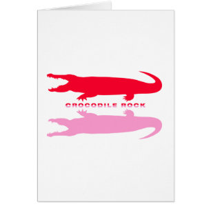 Crocodile Reflection (Red)