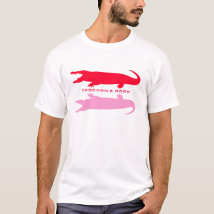 Crocodile Reflection (Red) T-Shirt