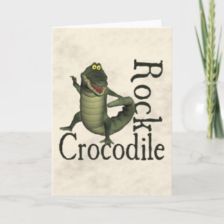 Crocodile Rock Card