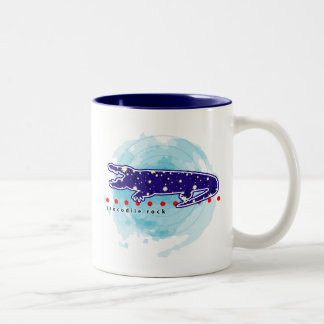 Crocodile Rock Two-Tone Coffee Mug