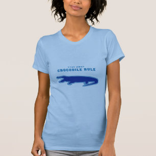 Crocodile Rule (Blue) T-Shirt