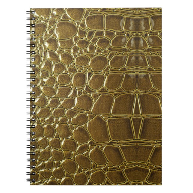Crocodile Skin: Closeup Texture Detail Notebook (Front)