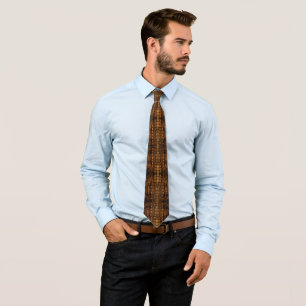 Crocodile skin design Neck Tie