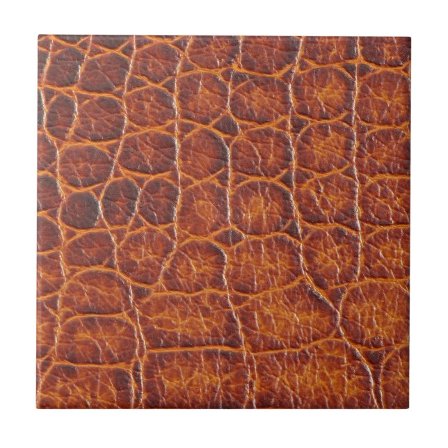Crocodile Skin Print Tile (Front)