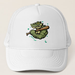Crocodile Slugger Trucker Hat