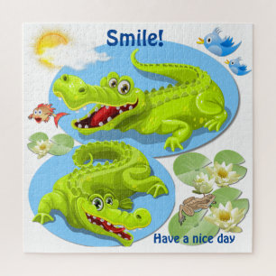 Crocodile Smile Jigsaw Puzzle