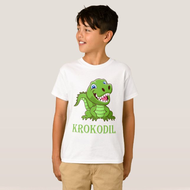 Crocodile T-Shirt (Front Full)