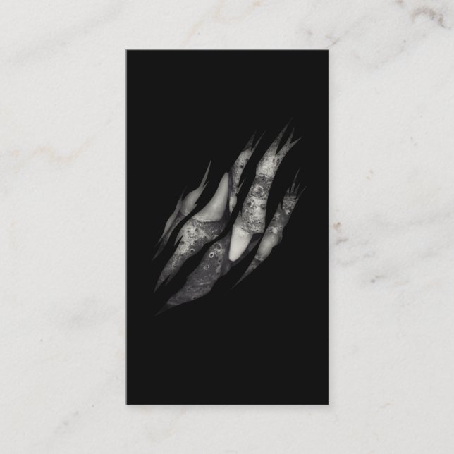 Crocodile Teeth Alligator Lover Business Card (Front)