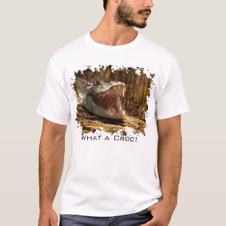 Crocodile Teeth, Alligator,Reptile, Wildlife T-Shirt