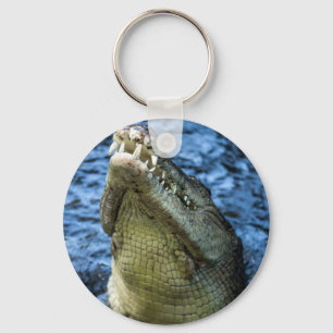 Crocodile Teeth Water Key Ring