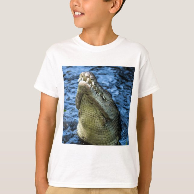Crocodile Teeth Water T-Shirt (Front)