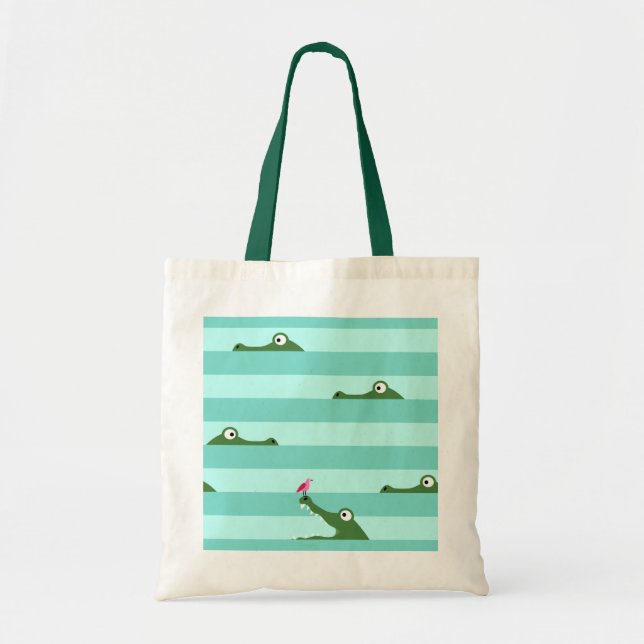 Crocodile Tote Bag (Front)