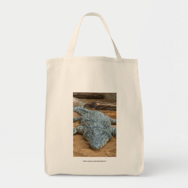 Crocodile Tote Bag (Front)