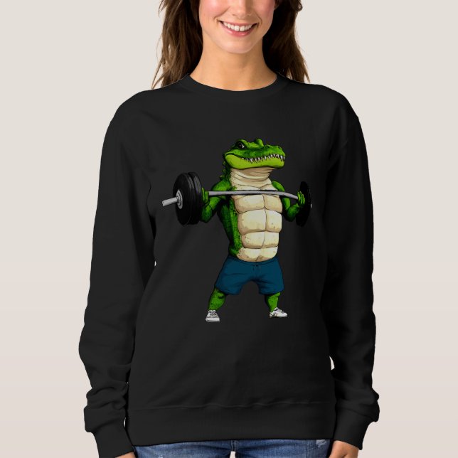 Crocodile Trainer Sweatshirt (Front)