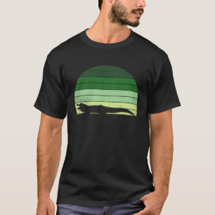 Crocodile Vintage Alligator  with Reptile Kaiman S T-Shirt