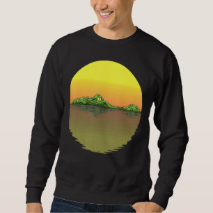 Crocodile Water Alligator Reptile Animal Sweatshirt