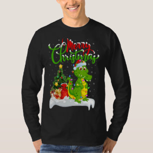 Crocodile   Xmas Decorations Santa Crocodile Chris T-Shirt