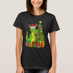Crocodile Xmas Holiday Santa Crocodile Christmas T-Shirt