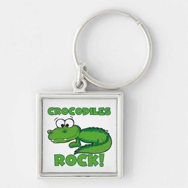Crocodiles Rock Key Ring (Front)