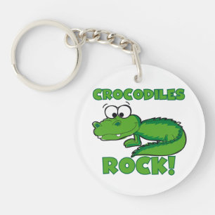 Crocodiles Rock Key Ring