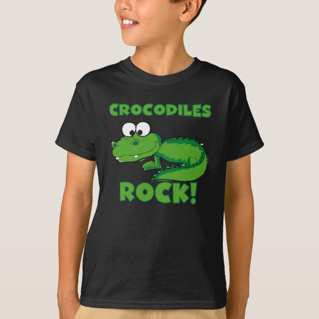 Crocodiles Rock T-Shirt (Front)