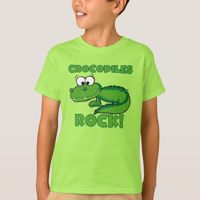 Crocodiles Rock T-Shirt (Front)