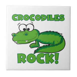 Crocodiles Rock Tile
