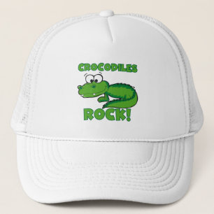 Crocodiles Rock Trucker Hat