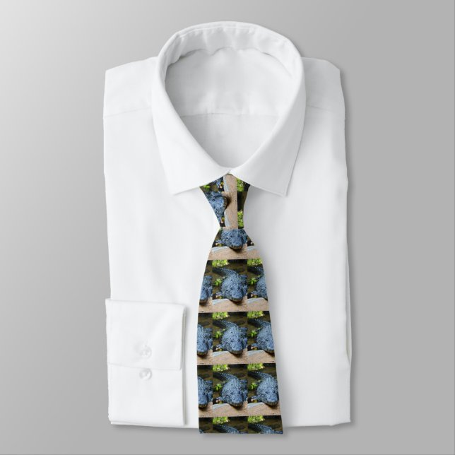 Crocodiles Tie (Tied)