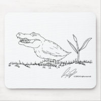 Crocoduck mousepad