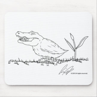 Crocoduck mousepad