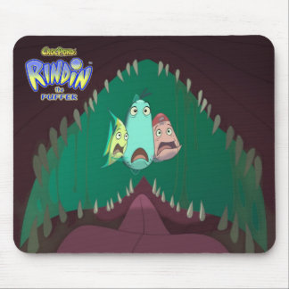 CrocPond's RINDIN the Puffer Mousepad