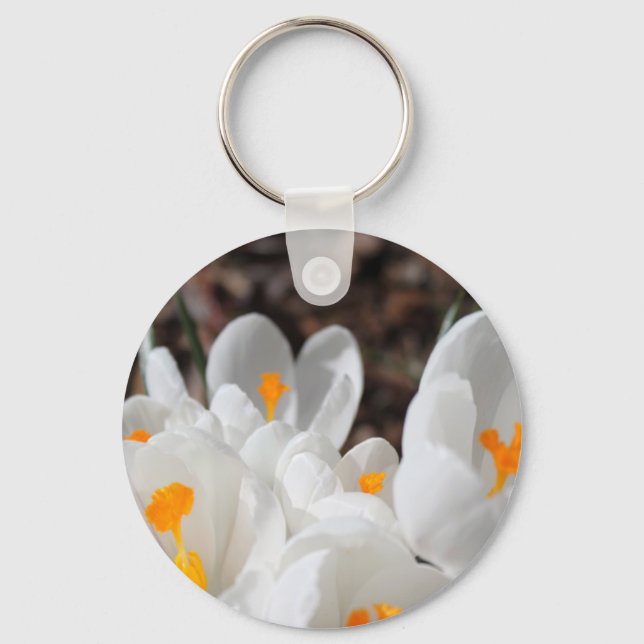crocus,番红花 key ring (Front)