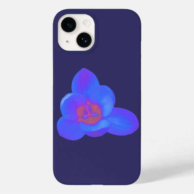 Crocus Flower Hot and Cold Case-Mate iPhone Case (Back)