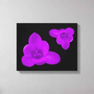 Crocus Flower Purple Canvas Print