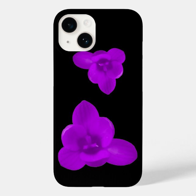 Crocus Flower Purple Case-Mate iPhone Case (Back)