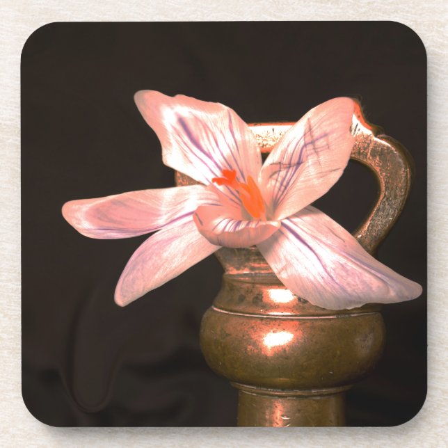 Crocus Flowers Coaster (Front)