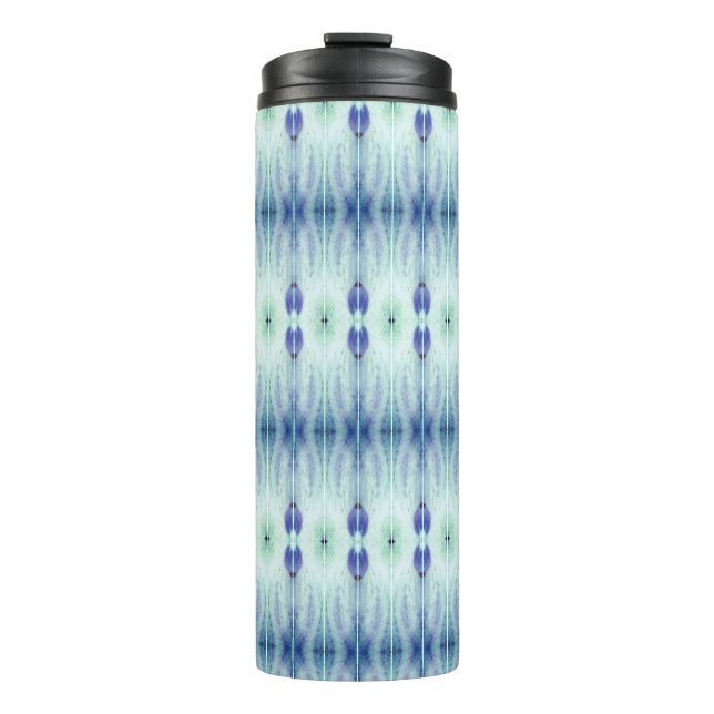 Crocus Ikat 5 Recoleta Thermal Tumbler (Front)