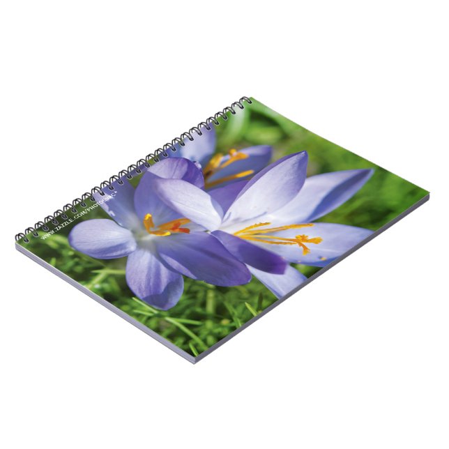 Crocus Notebook (Left Side)