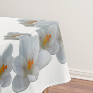 Crocus Tablecloth Easter Flowers Crocus Tablecloth