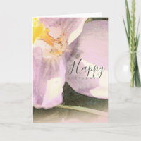 Crocus Watercolor Floral Painting