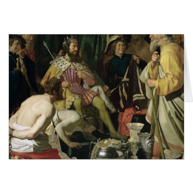Croesus and Solon, 1624 (Front Horizontal)