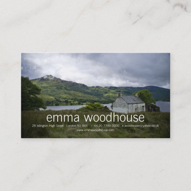 Croft Personal Business Card (Front)