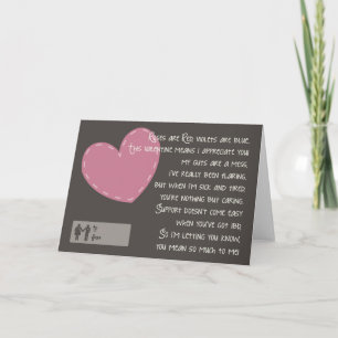 Crohn's and Colitis Valentine - Caregivers Holiday Card