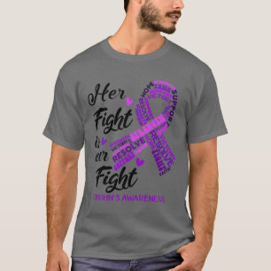 Crohns Awareness Her Fight is our Fight T-Shirt