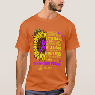 Crohns Colitis Awareness She is A Crohns Colitis W T-Shirt