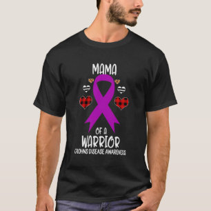 Crohns Disease Awareness Mama Of A Warrior Mum T-Shirt
